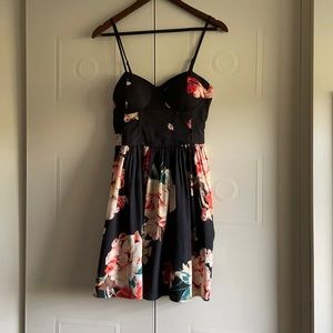 Corset Style A-line Mini Dress